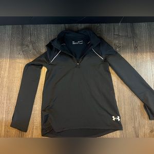 Under Armour zip up base layer Youth Small